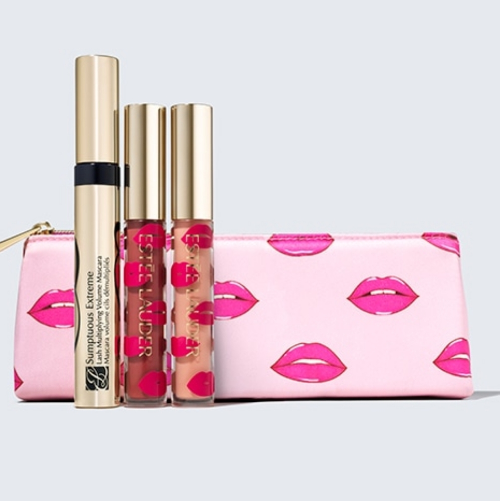 Estee Lauder pure color envy lip shines sumptuous extreme mascara